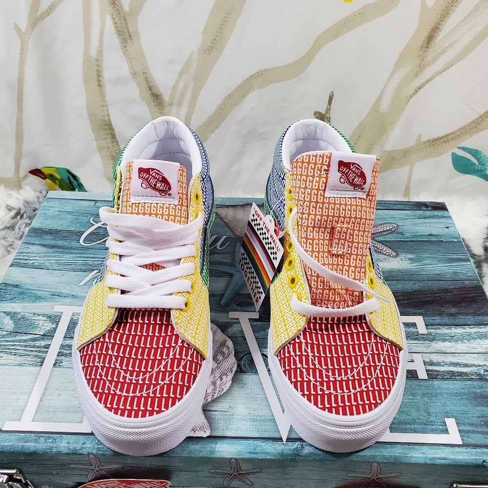 Vans sk8-Mid Pride Multi color - Picture 12 of 13
